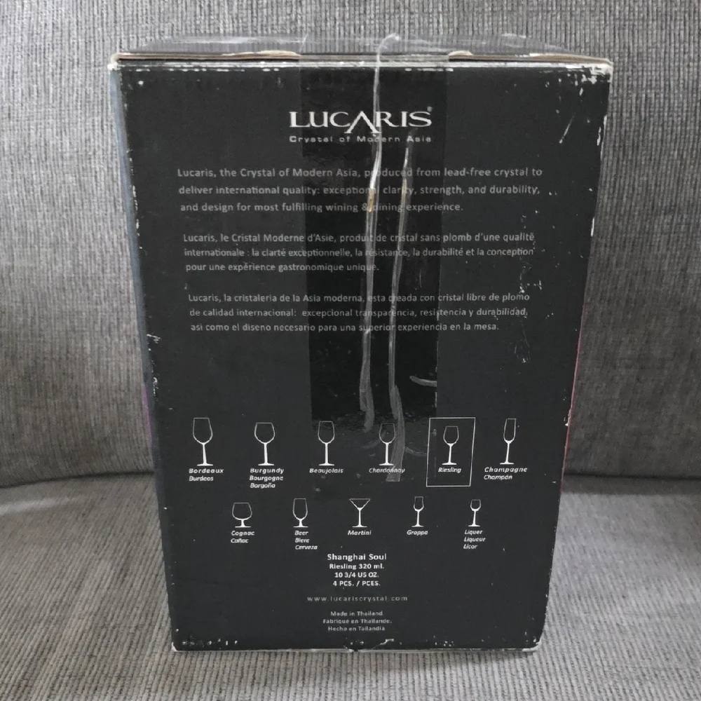Lucaris elegant crystal